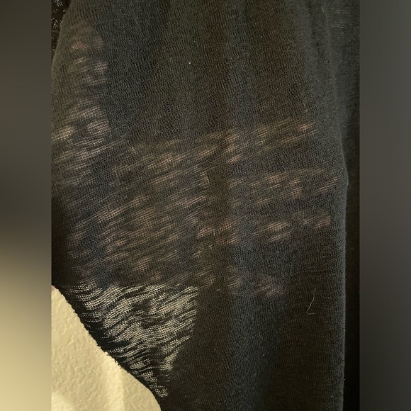 Billabong Women’s Swim Cover Dress Medium Black Out For Waves Semi Sheer Coastal - Picture 11 of 17